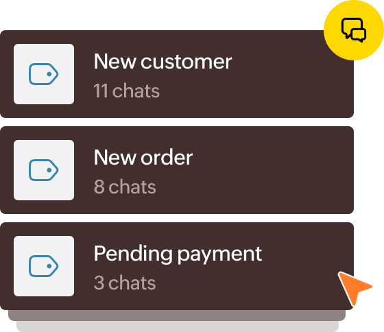 Label chats to keep them sorted