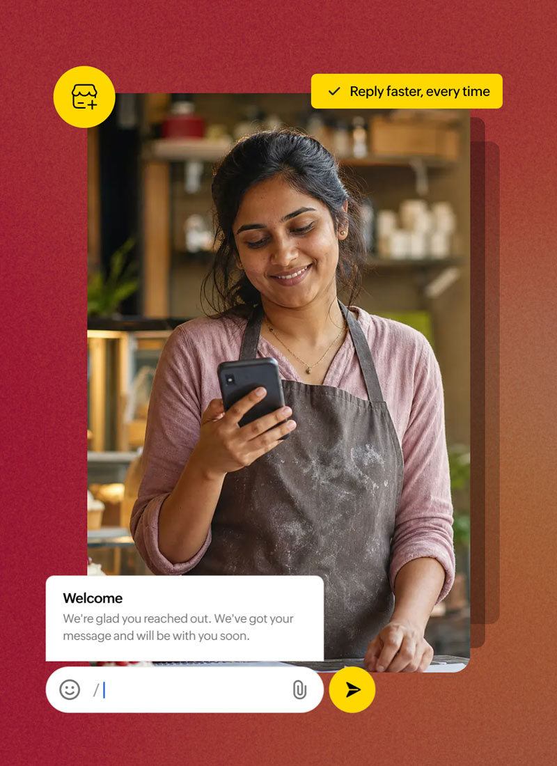 Arattai Business App mobile interface