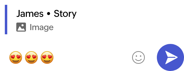 Arattai stories visual replies